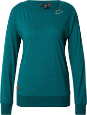 Ragwear sweatshirt nerea Donkergroen-S