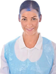 Haarnet blauw