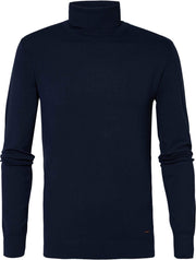 Petrol Industries Lange mouw Trui - M-3000-KWC204 Marine (Maat: XL)