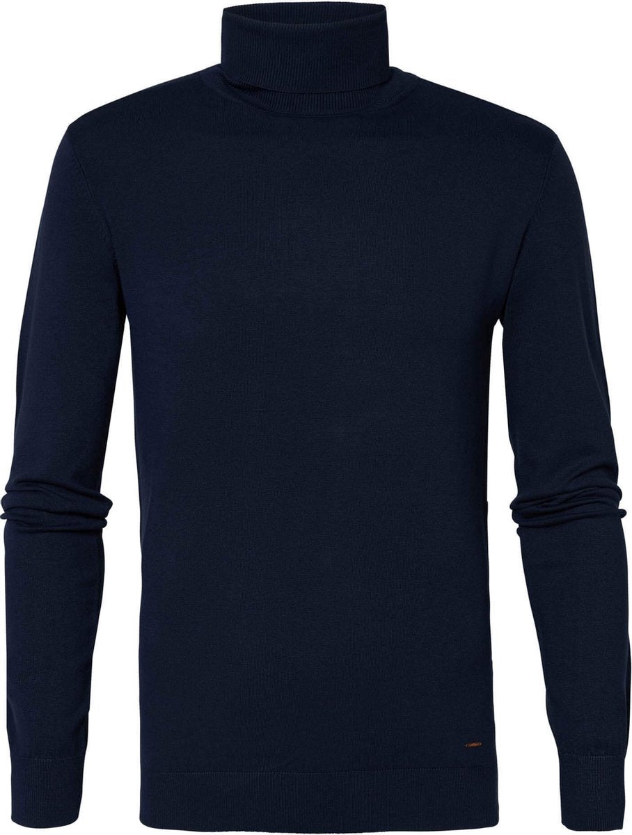 Petrol Industries Lange mouw Trui - M-3000-KWC204 Marine (Maat: XL)