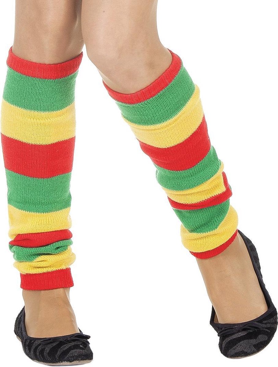 Beenwarmers rood/geel/groen
