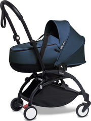 Babyzen YOYO² zwart frame met YOYO Bassinet - reiswieg - Navy blue