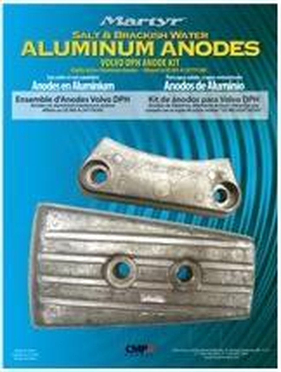 Volvo Penta aluminium Anodekit DPH type CMDPHKITA