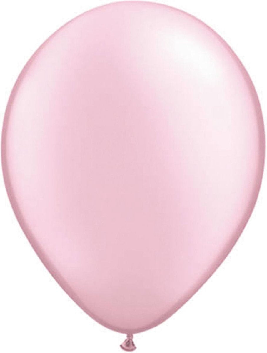 Ballonnen Metallic Roze 30 cm 100 stuks