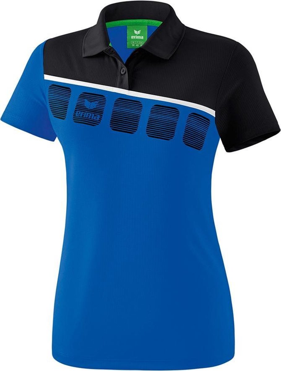 Erima 5-C Dames Polo - Polo's  - blauw - 48