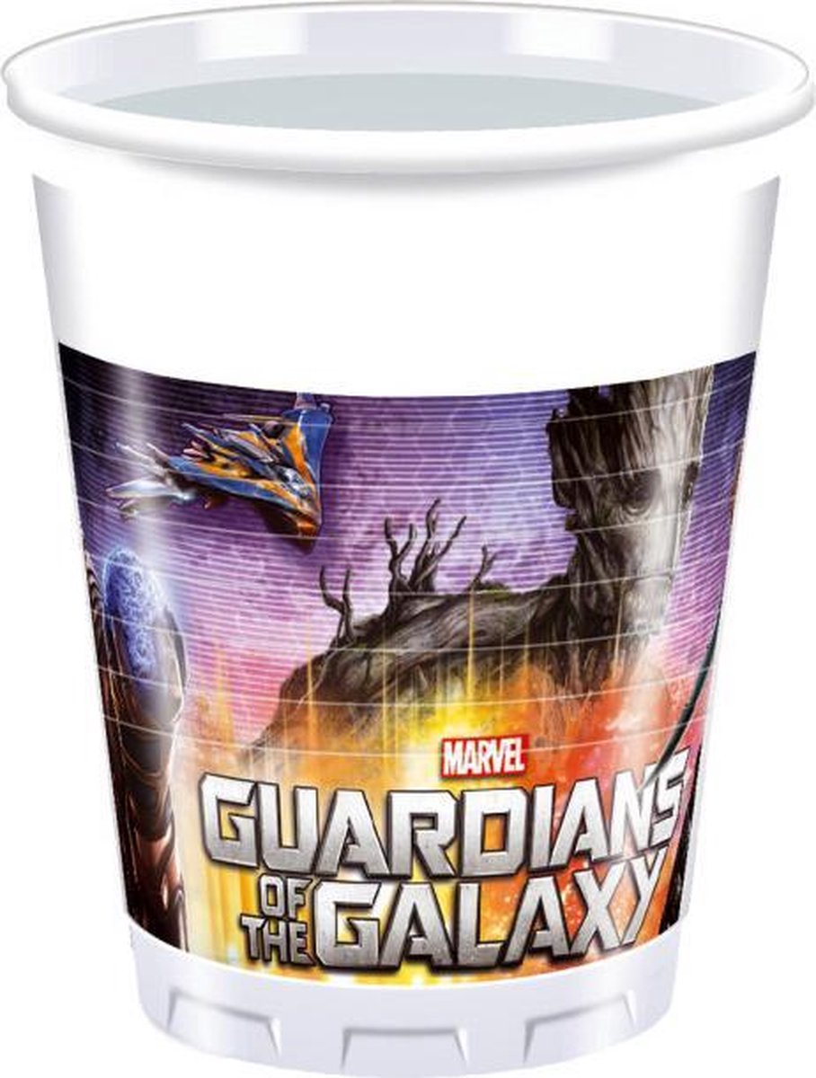 Procos Feestbekers Guardians Of The Galaxy 200 Ml 8 Stuks