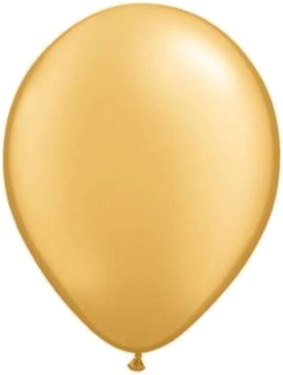 Ballonnen - Goud - Metallic - 30cm - 100st.