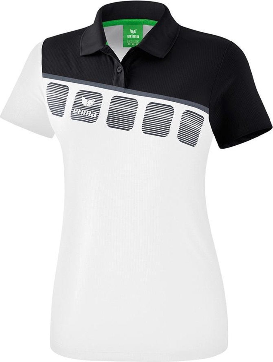 Erima 5-C Dames Polo - Polo's  - wit - 44