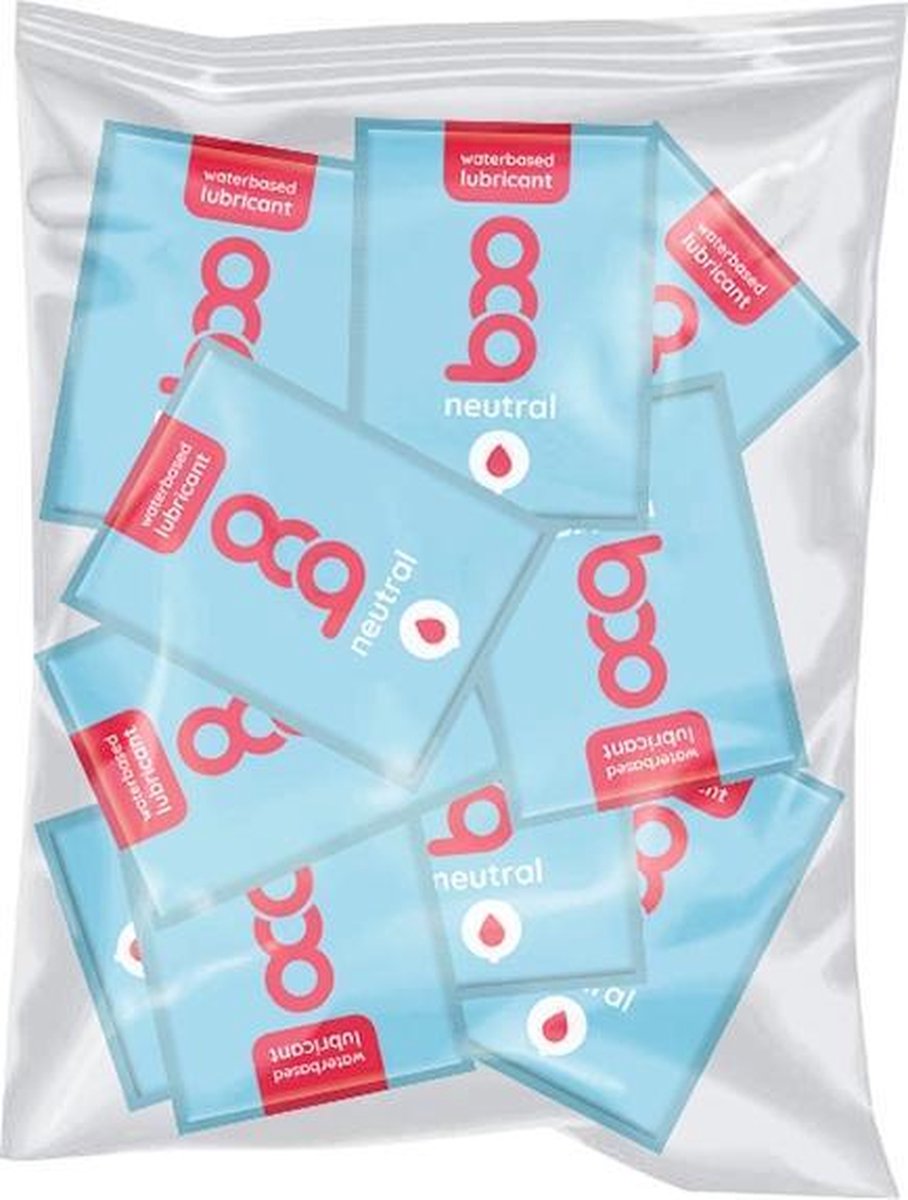 BOO WATERBASED LUBE FOILS 50X 2.5ML