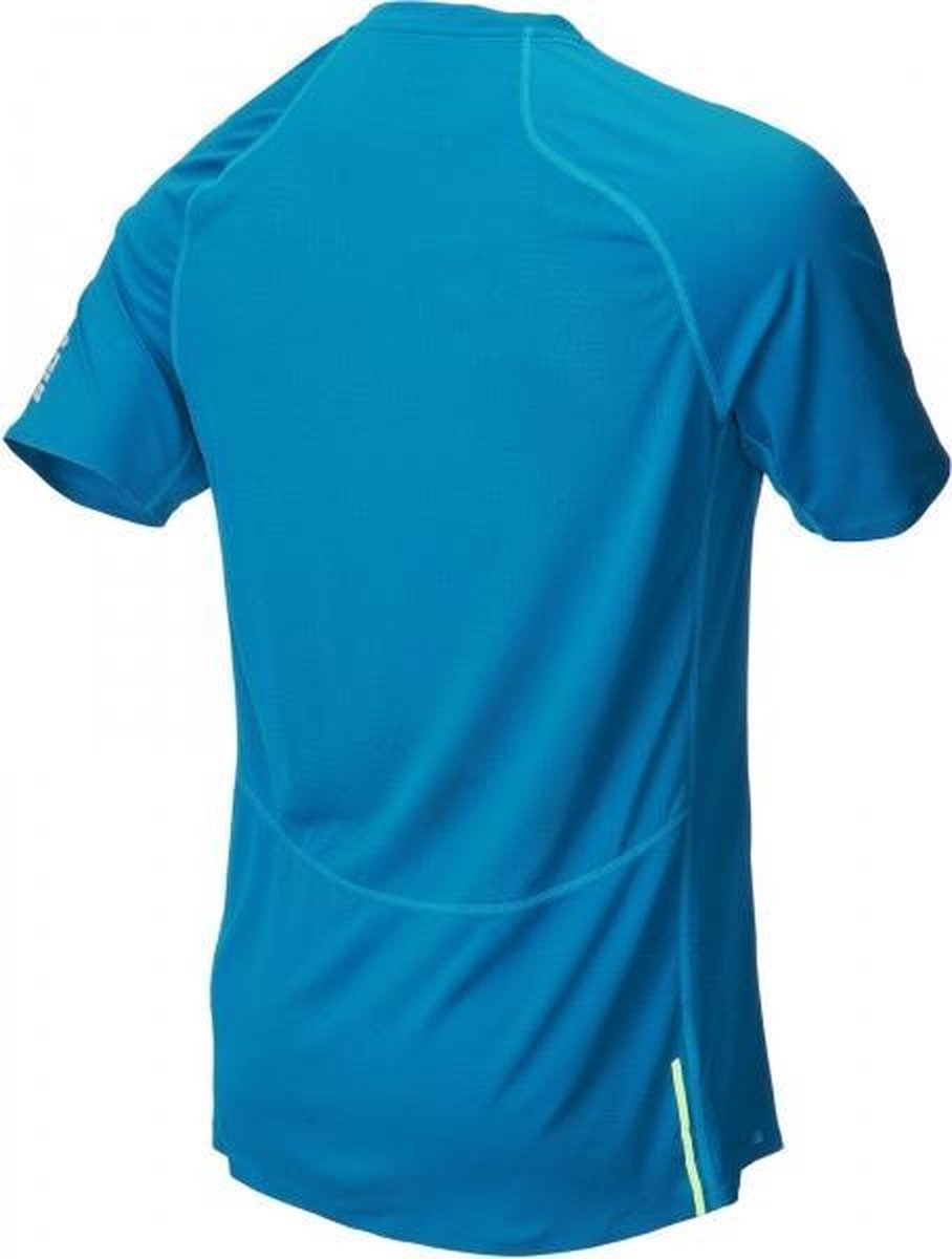 Inov-8 Base Elite Shortsleeve Heren - blauw - maat XL