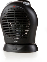 Domo DO7324F - Ventilatorkachel - Oscillerend - Zwart