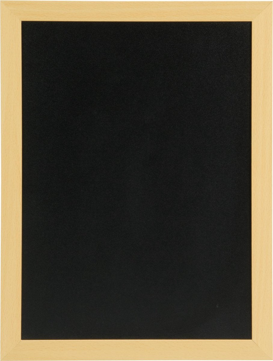 Securit Krijtbord 30x40 cm - teak