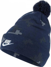 Nike Sportswear Beanie - Blauw - Afneembare Pompon