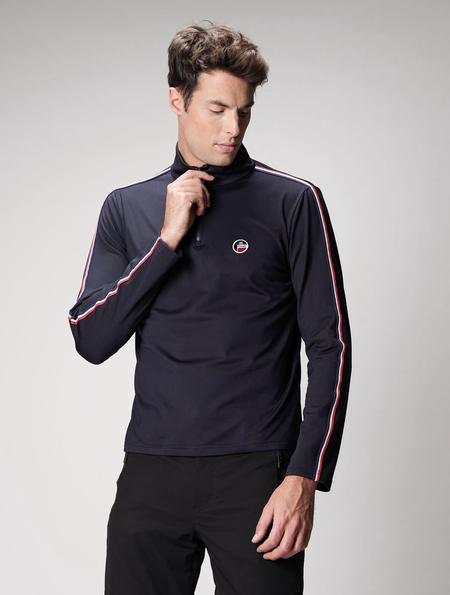 Fusalp M Mario Ski Pully - Wintersportpully - Heren - Donkerblauw - XL