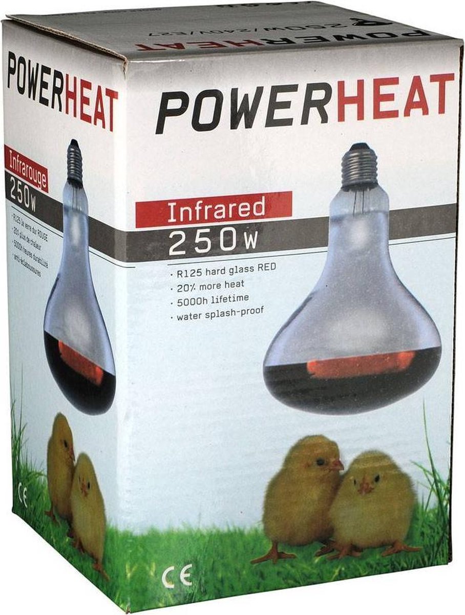 Warmtelampen 250 watt