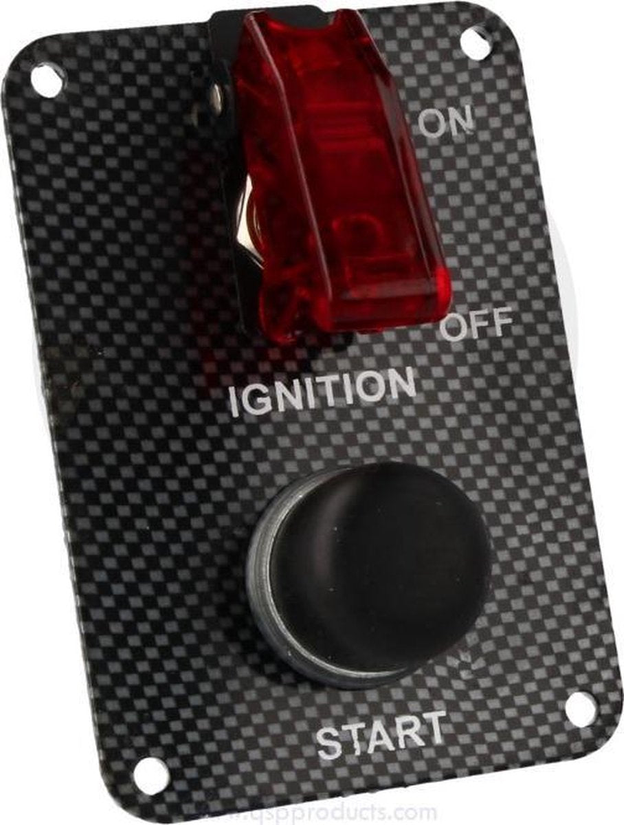 Startpaneel carbon