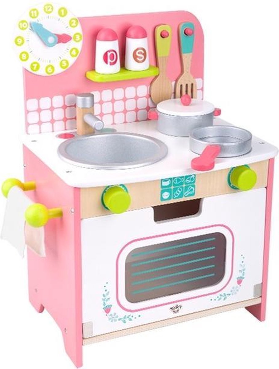 10-delige Tooky Toy speelgoedkeuken