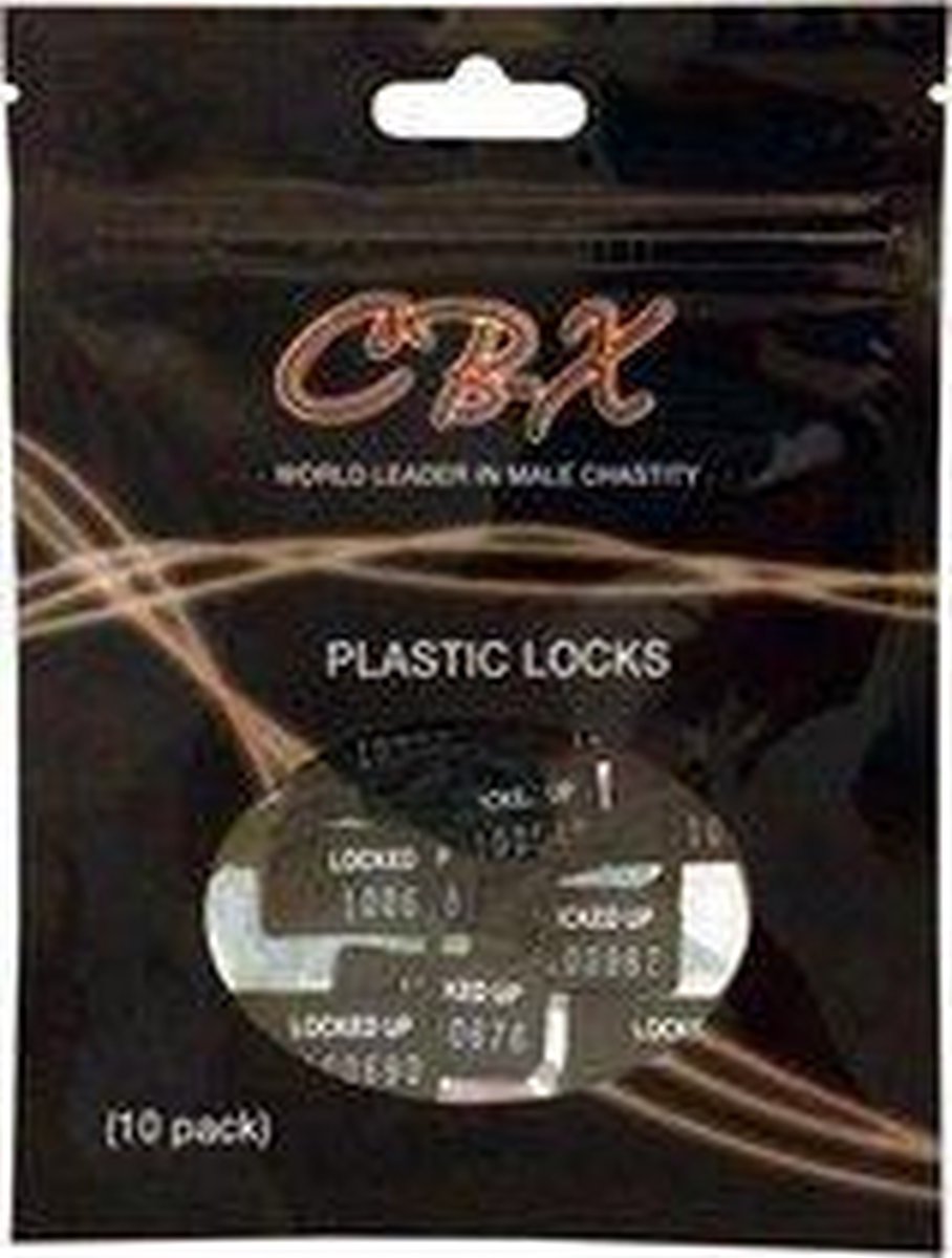 CB-X - Plastic Hangslotjes - 10 Stuks