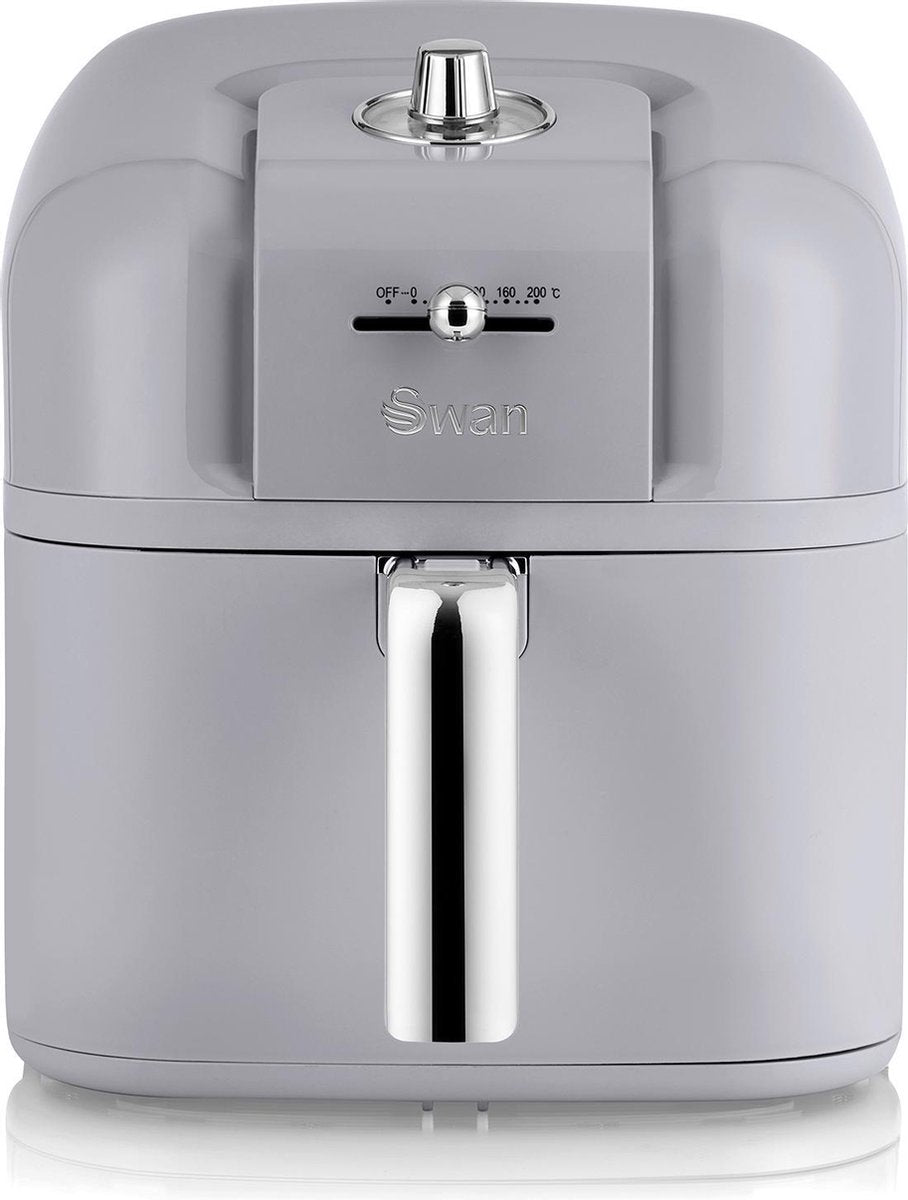 Swan SD10510GRN friteuse 6 l Vrijstaand Heteluchtfriteuse Grijs