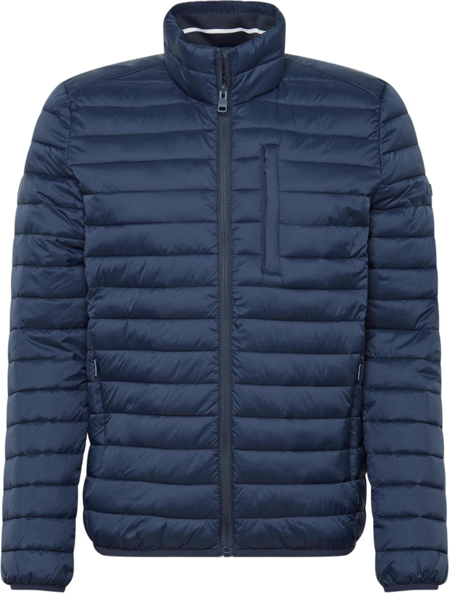 Esprit tussenjas recthins Donkerblauw-L