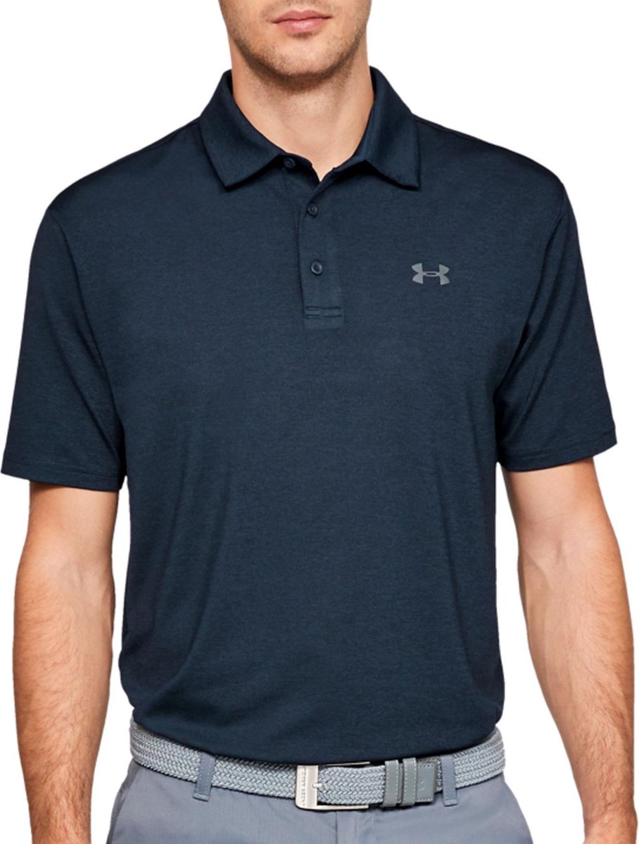 Under Armour Sportpolo - Maat XXL  - Mannen - navy