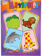 Kleurboek - Maxicolor - 1st. - Willekeurig geleverd