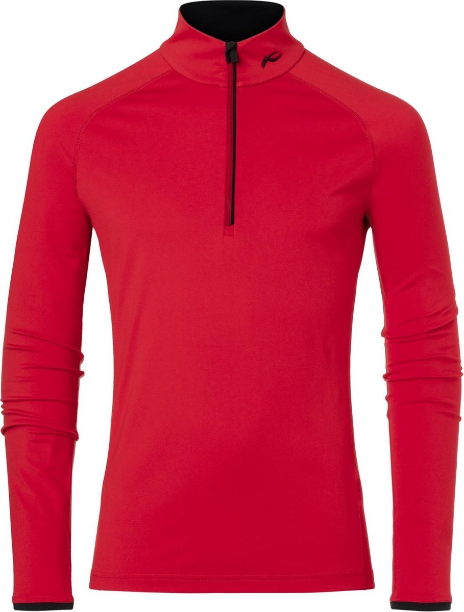 Kjus Feel Half Zip heren ski pulli rood