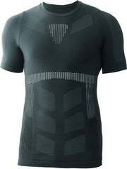 Iron-ic Sportshirt Extralight Heren Polyamide Zwart Mt L/xl