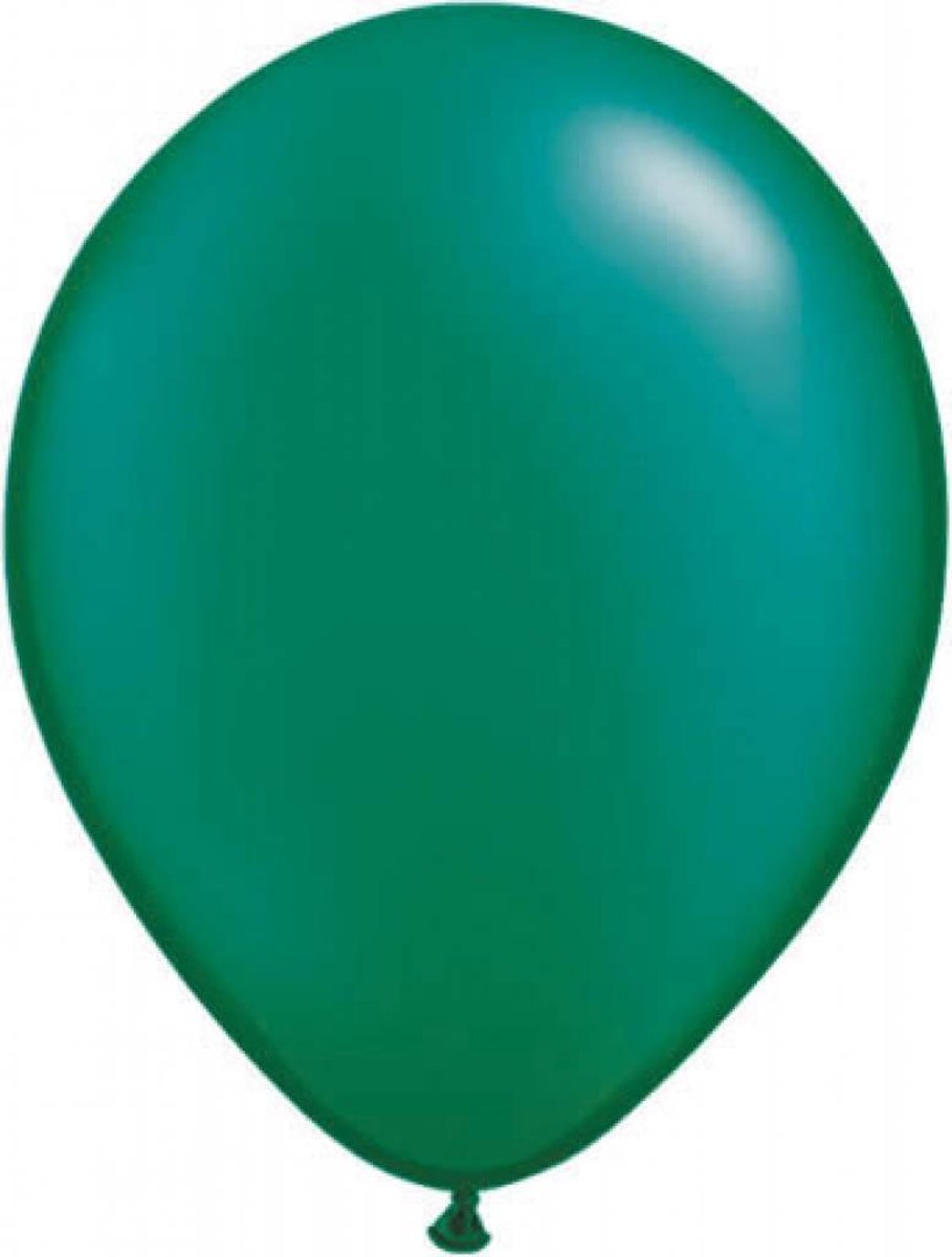 Ballonnen 100 stuks Metallic Donkergroen
