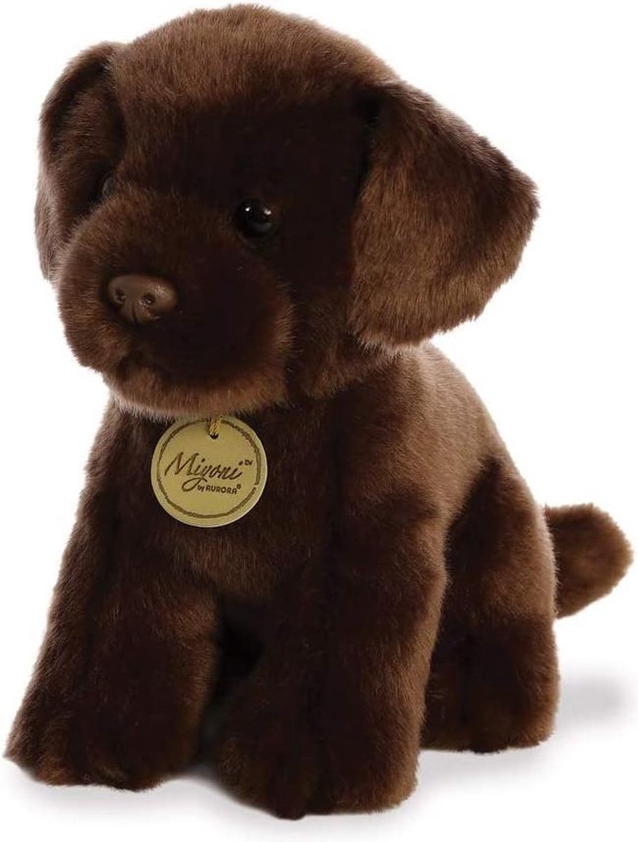 Aurora Knuffel Labrador Junior 28 Cm Pluche Bruin