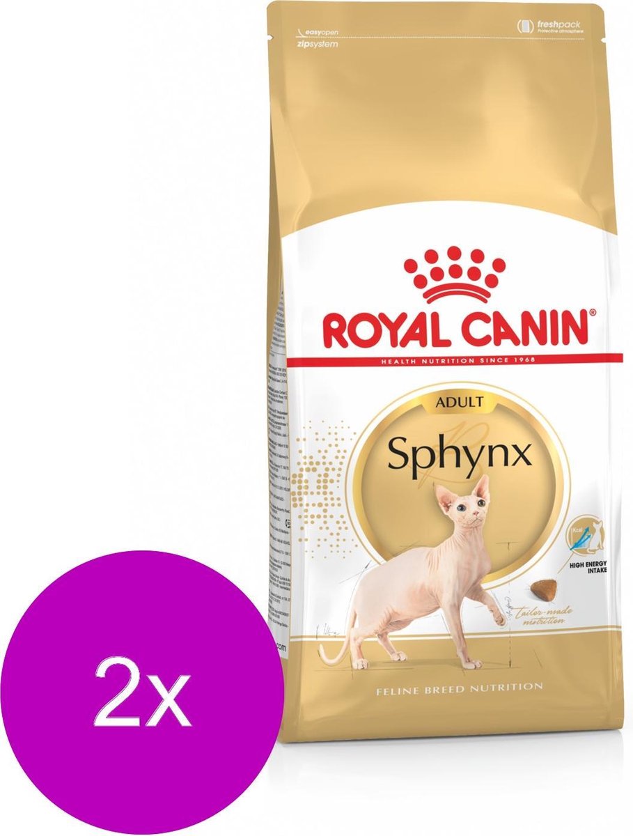 Royal Canin Fbn Sphynx Adult - Kattenvoer - 2 x 10 kg