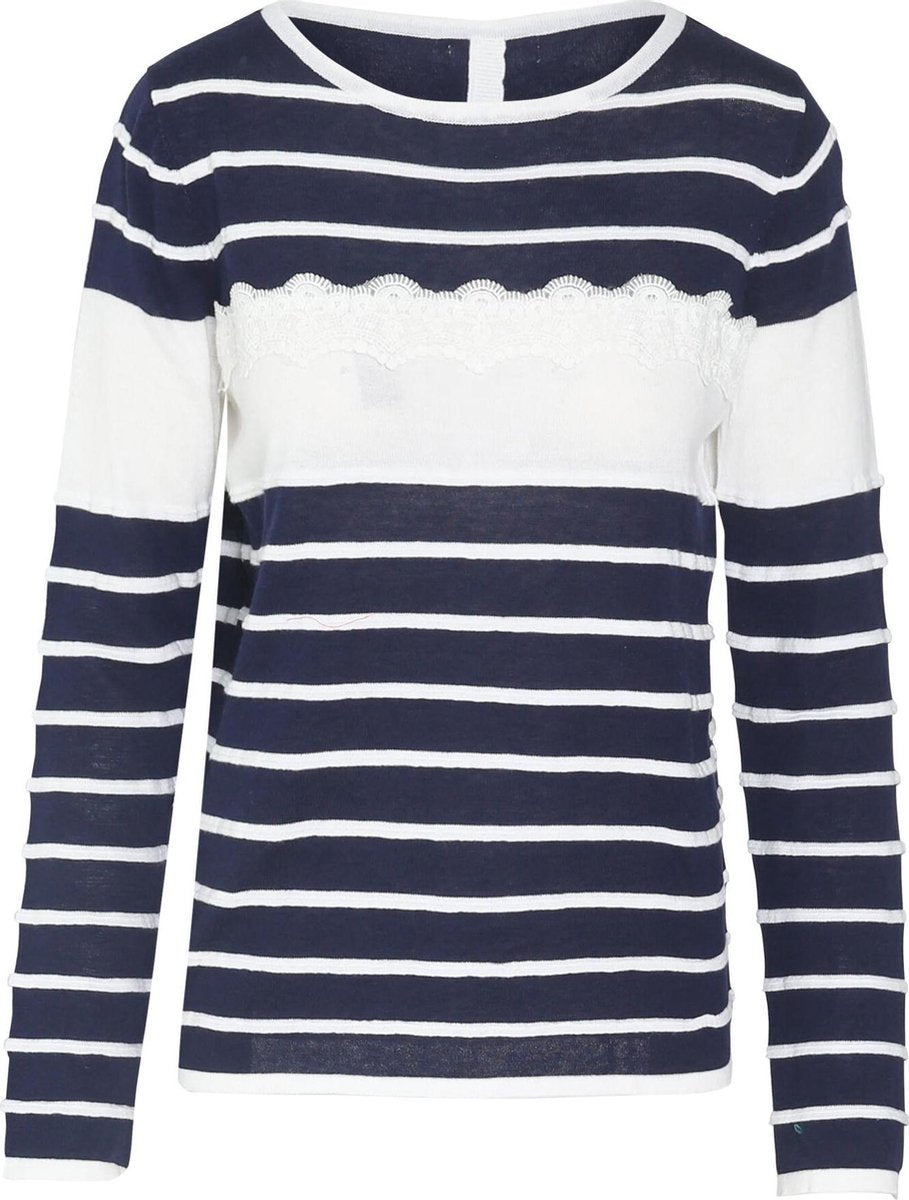 Cassis - Marinetruitje met kant - Marineblauw