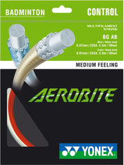 Yonex snaren - Aerobite wit/rood - Set 10 Meter