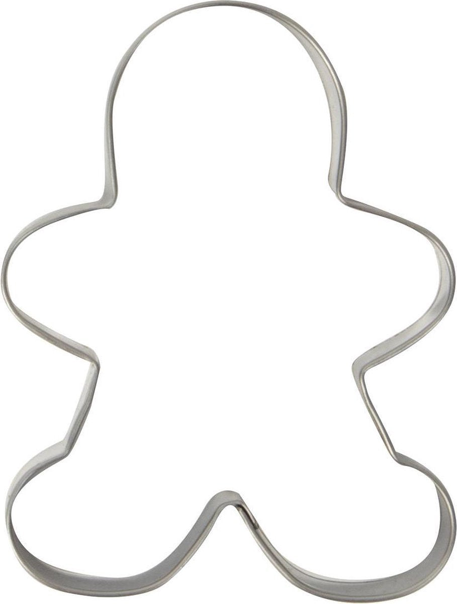 Bakset Gingerbread man 4-delig