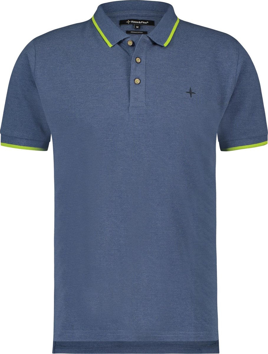 Haze&Finn Polo Light Grey Melange (MC-0300)