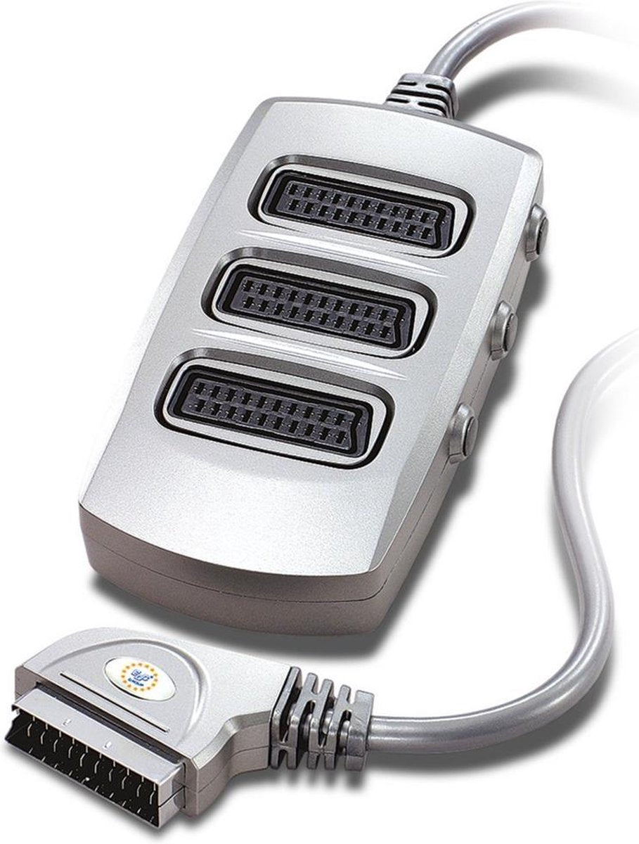König B610 3-weg Scart Splitter 0