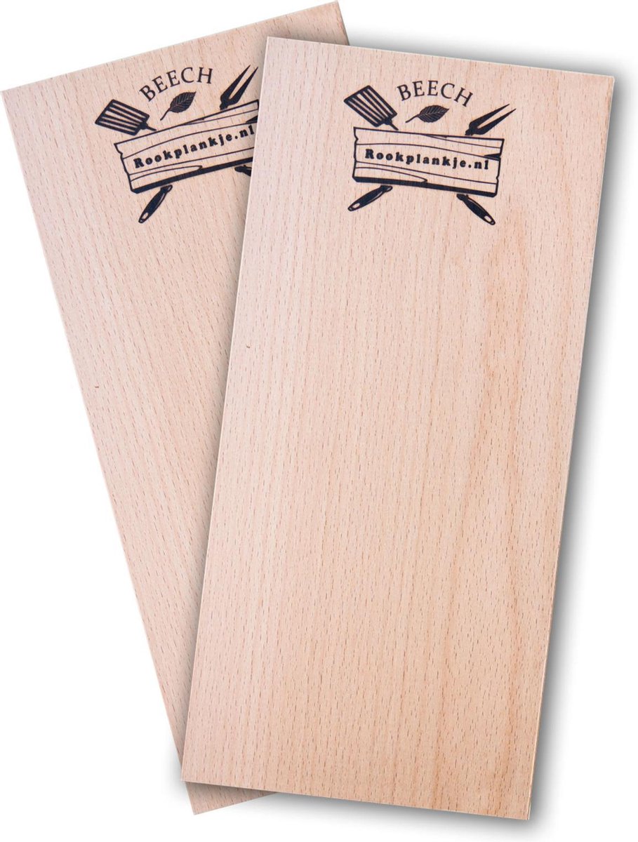 Rookplank Beuken | 2 stuks | BBQ | Rookhout |