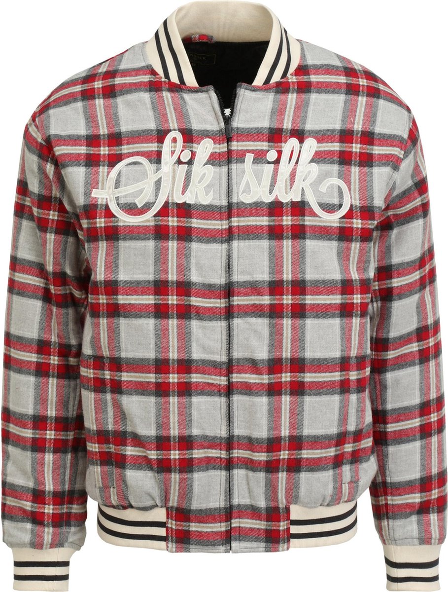 Siksilk tussenjas Wit-S