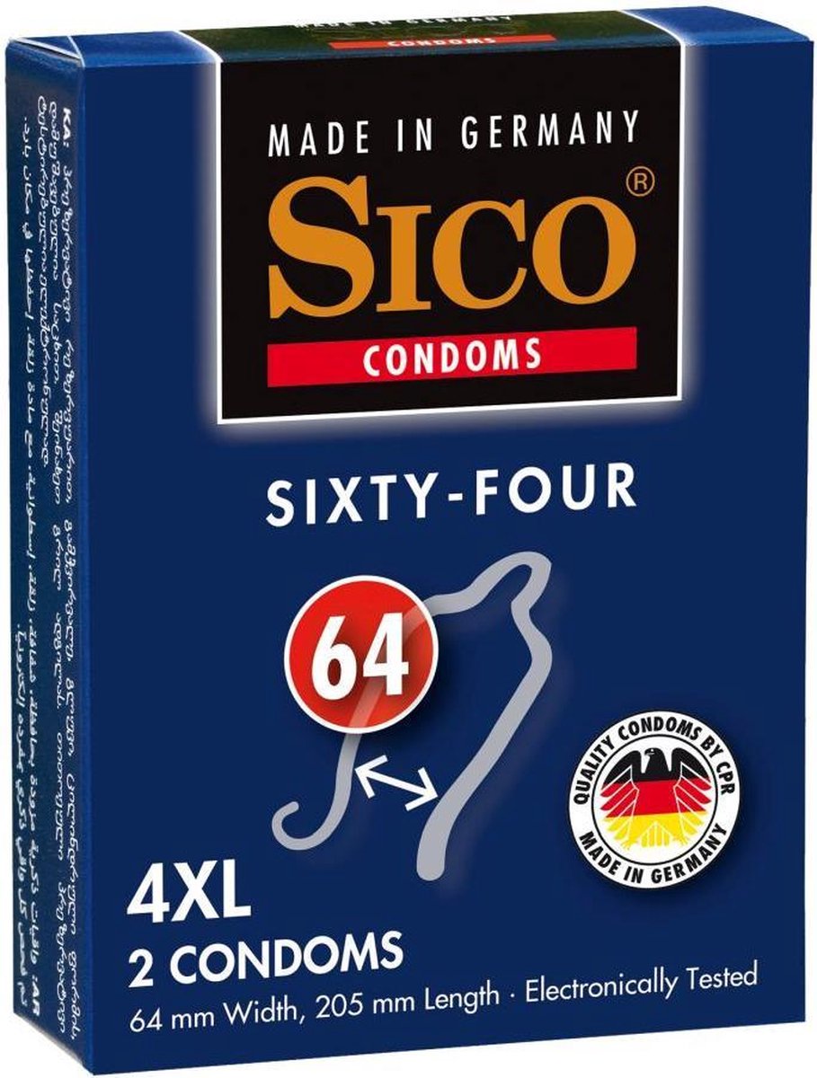 SICO Condooms Sixty-four Transparant