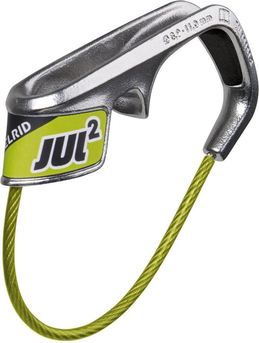 Edelrid Jul² semi-automatisch zekerapparaat voor enkeltouw