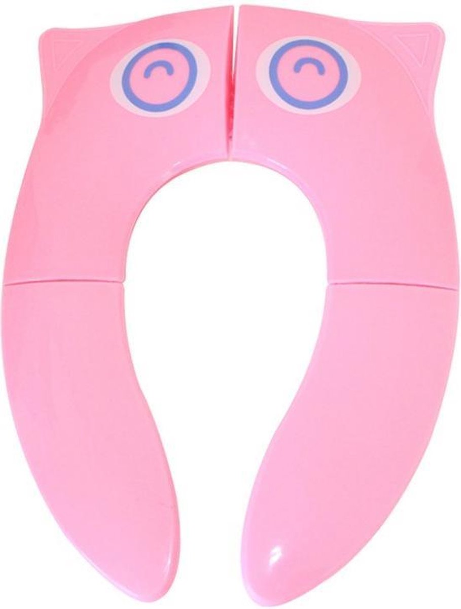 WC Verkleiner - Toilettrainer - Opvouwbaar Toilet Zitje - Toiletbril Verkleiner - ROZE