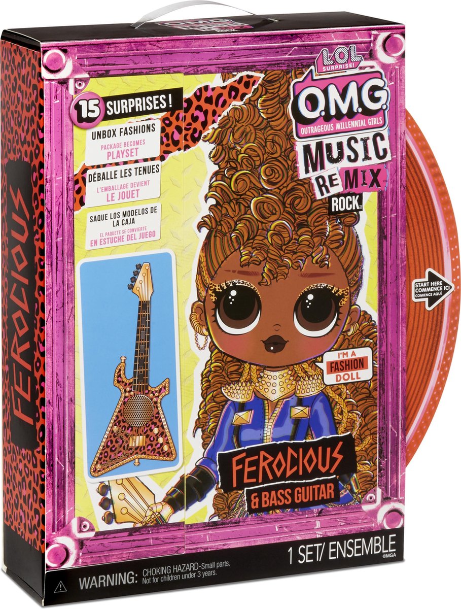 L.O.L. Surprise! OMG Remix Rock Ferocious - Modepop