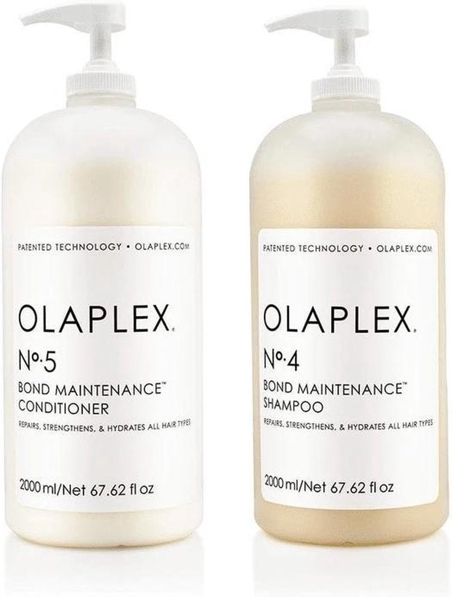 Olaplex Duo Pack No. 4 + No. 5 Shampoo en Conditioner - 2 x 2000 ml