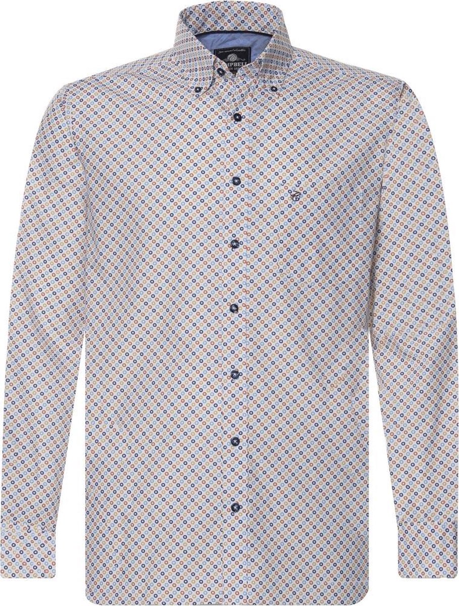 Campbell Classic Casual Overhemd Heren lange mouw