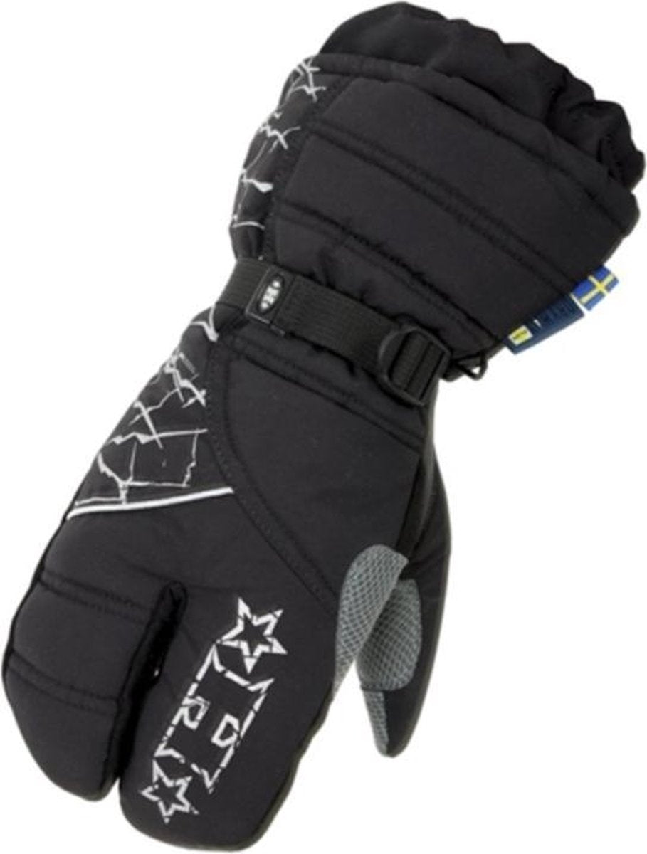 Halvarssons motorhandschoenen Hoof zwart 2XL