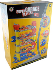 Super Garage Speelset - Inclusief 6 Autootjes
