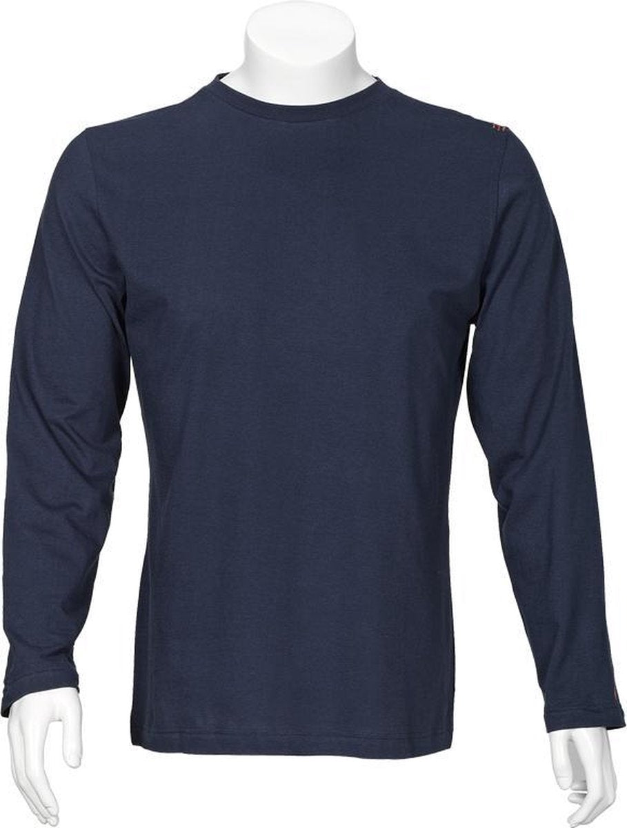 T'RIFFIC® EGO T-shirt Lange mouw Single jersey 100% katoen Marine size 2XL