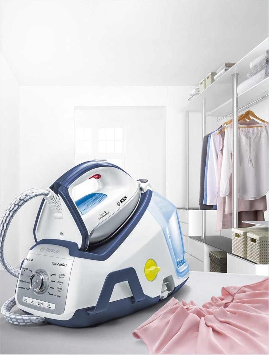 Professioneel BOSCH TDS8060 duurzame XXL stoomstrijkijzer + stoomgenerator
