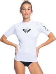 Roxy - UV Zwemshirt voor dames - Whole Hearted - Wit - maat XL