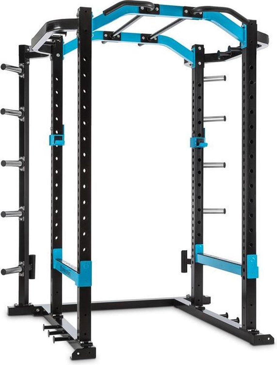 Amazor P Rack Monkey Bar Safety Spotter J-Cups staal massief